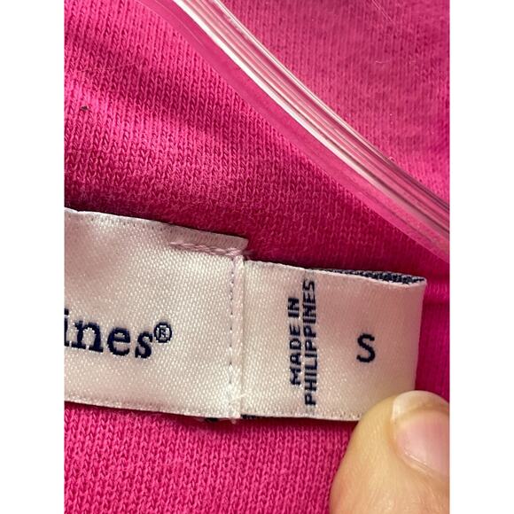 Vineyard Vines Sweatshirt Womens‎ S Pink 1/4 Zip Long Sleeve Pullover - Picture 5 of 10